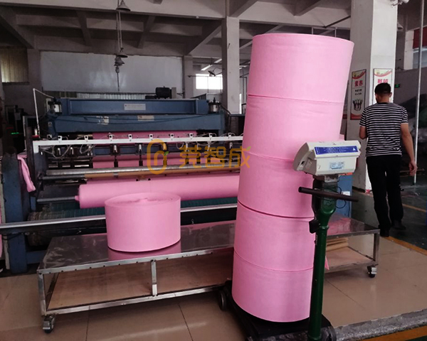 椰殼抹布生產車間