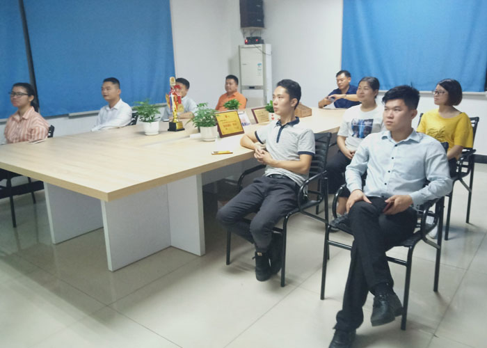 智成纖維讀書會現場