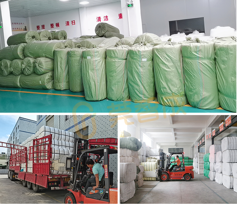 混凝土透水模板布原材料倉庫