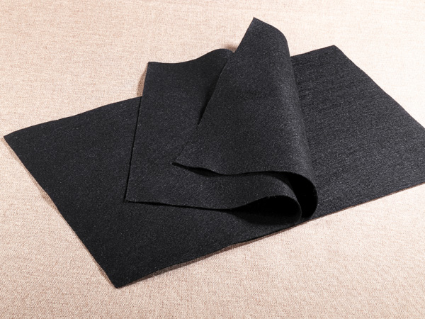 黑色針刺棉 黑色針刺棉