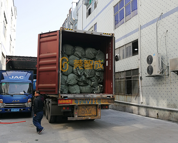 樹(shù)脂棉出貨