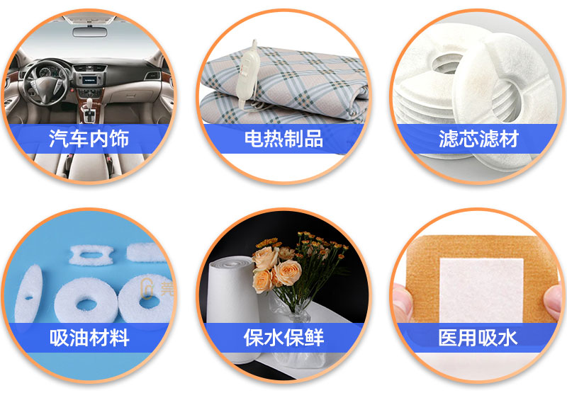 針刺無紡布-應用領域