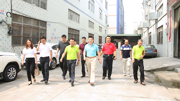 單仁資訊 張高峰 蒞臨智成纖維